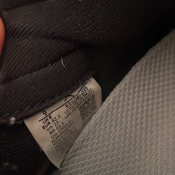 Air Jordan 1 OG High Mens Reverse Shadow High Top Sneakers Size 9 - Picture 7 of 13